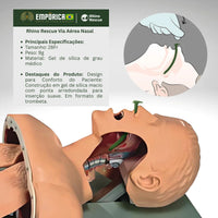 TORNIQUETE RHINO RESCUE + CÂNULA