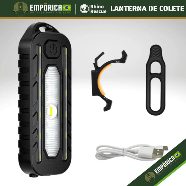 LANTERNA TÁTICA DE COLETE