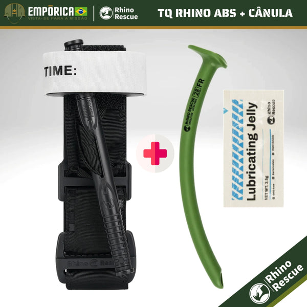 TORNIQUETE RHINO POLÍMERO + CÂNULA