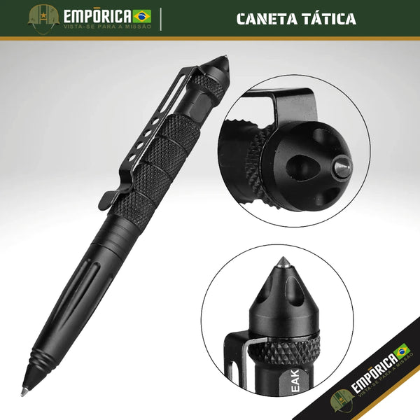 CANETA TÁTICA METAL
