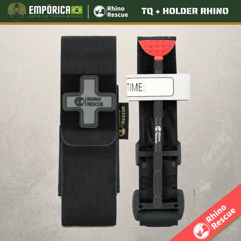 KIT TORNIQUETE HOLDER RHINO RESCUE (2 PEÇAS)