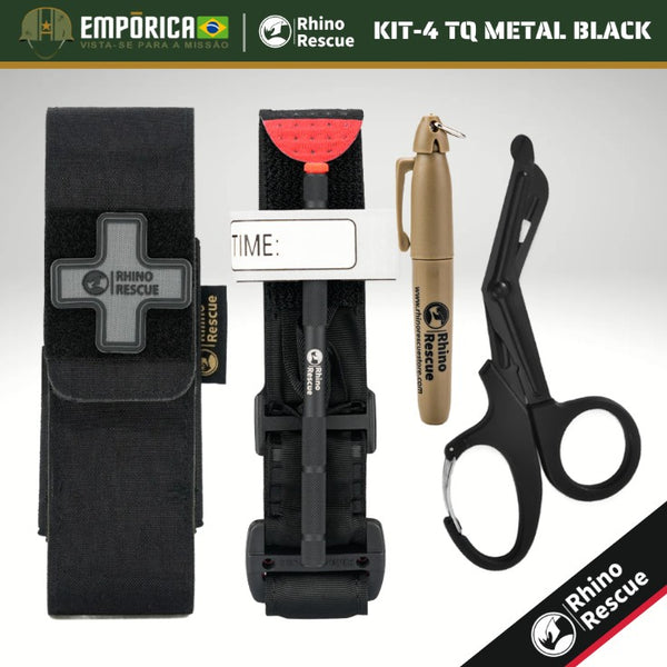 KIT-4 TQ RHINO RESCUE - METAL BLACK
