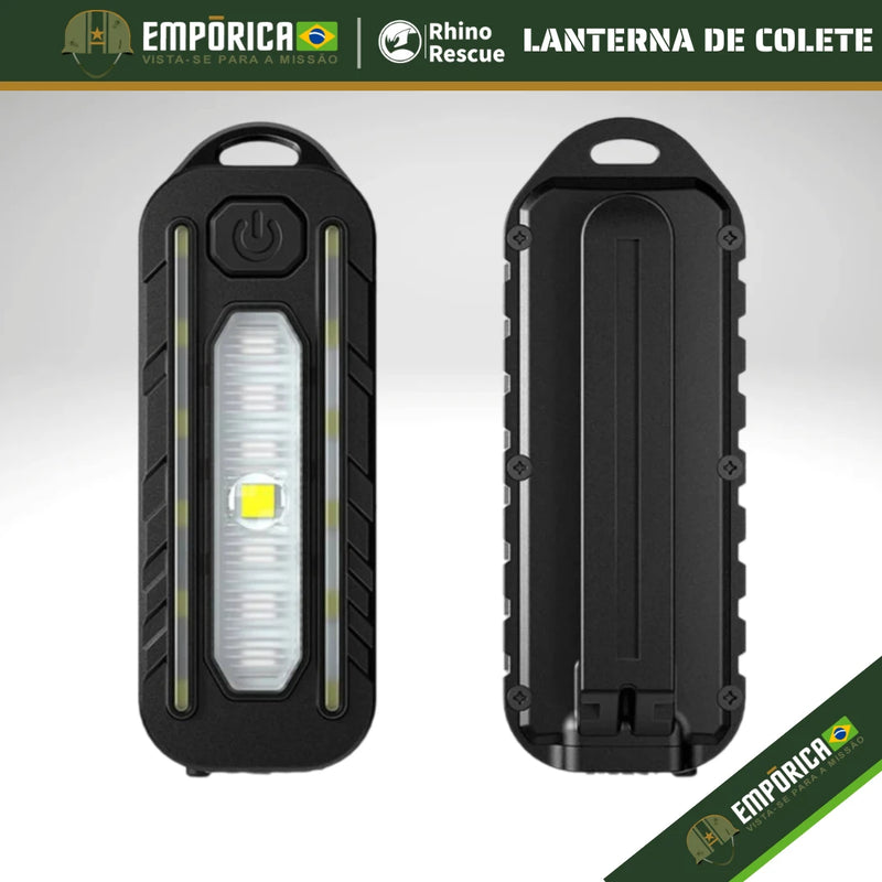 LANTERNA TÁTICA DE COLETE