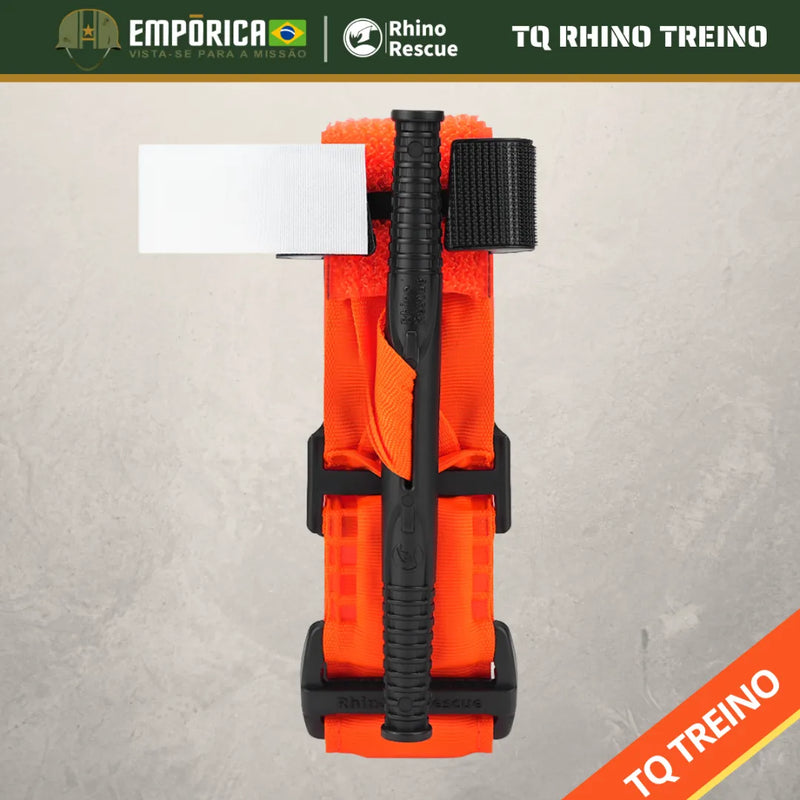 TORNIQUETE RHINO TREINO + BRINDE (LARANJA)