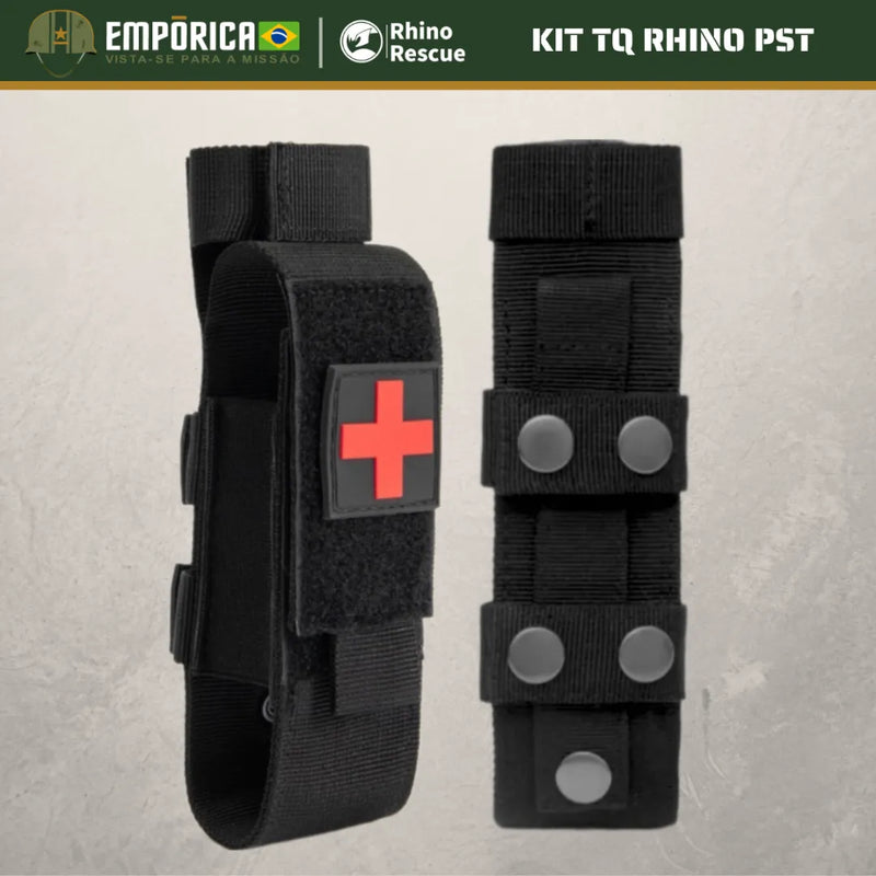 KIT TORNIQUETE RHINO RESCUE PST (3 PEÇAS)