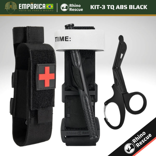 KIT-3 TQ RHINO RESCUE - ABS BLACK