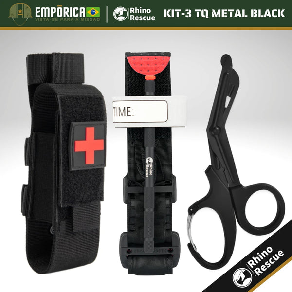 KIT-3 TQ RHINO RESCUE - METAL BLACK