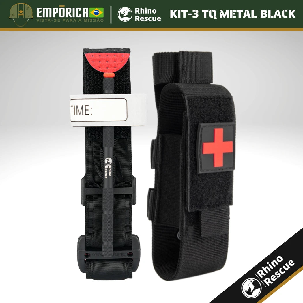 KIT-3 TQ RHINO RESCUE - METAL BLACK
