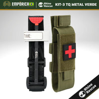 KIT3 TQ RHINO RESCUE - METAL VERDE