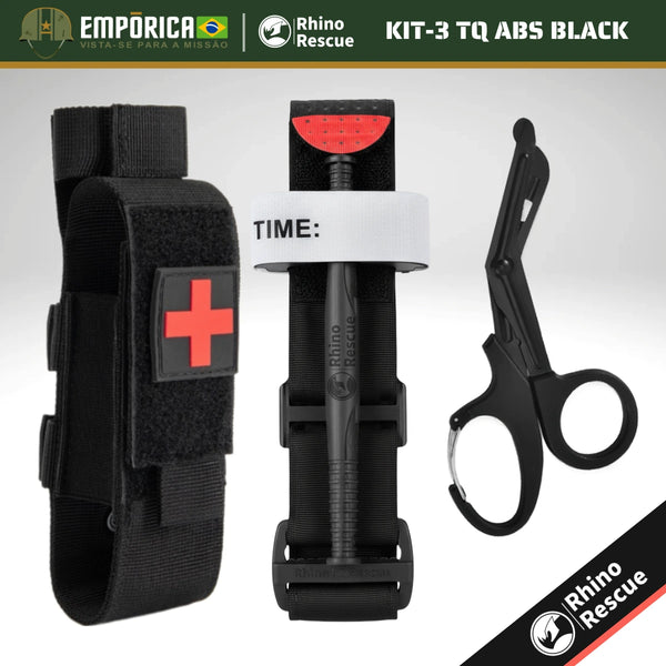 KIT-3 TQ RHINO RESCUE - POLÍMERO BLACK