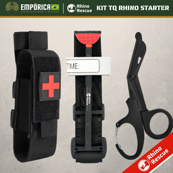 KIT TORNIQUETE RHINO RESCUE STARTER (3 PEÇAS)