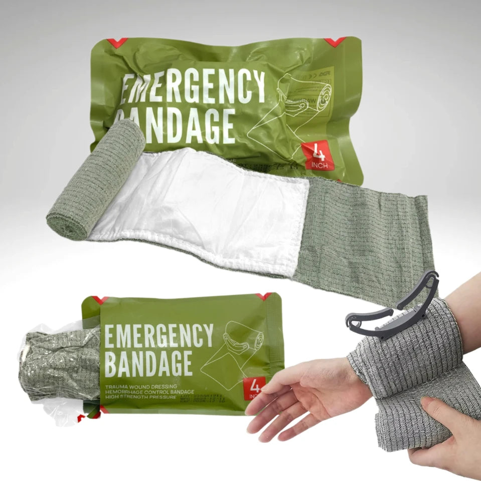 TORNIQUETE RHINO RESCUE + BANDAGEM ISRAELENSE
