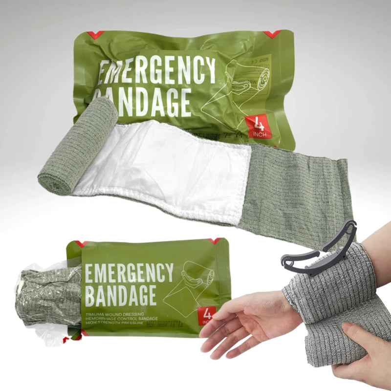 TORNIQUETE RHINO RESCUE + BANDAGEM ISRAELENSE