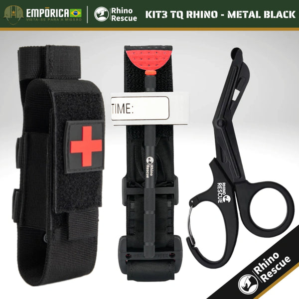 KIT3 TQ RHINO RESCUE - METAL BLACK