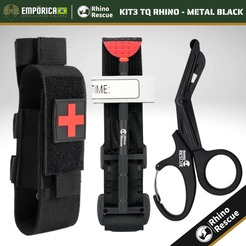 KIT3 TQ RHINO RESCUE - METAL BLACK