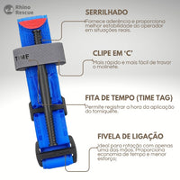 TORNIQUETE RHINO RESCUE (TREINO AZUL)