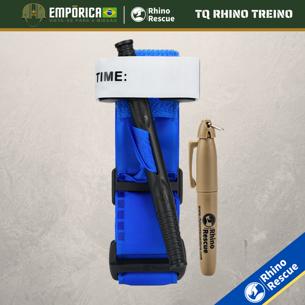 TORNIQUETE RHINO TREINO + BRINDE (AZUL)