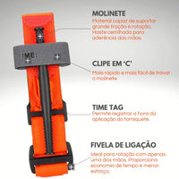 TORNIQUETE RHINO RESCUE (LARANJA)